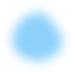 soft blur of blue