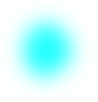 soft blur of cyan