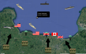 WWII D-Day in SpaceDraft